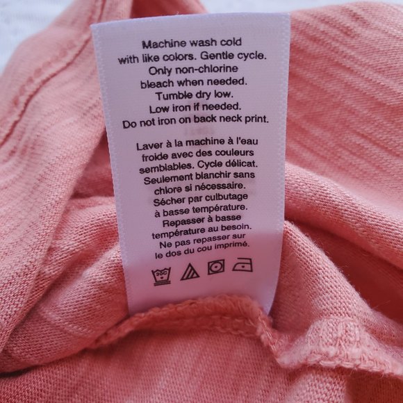 Coldwater Creek SMALL pink soft loose fit sleeveless tank top - Picture 5 of 10